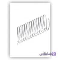 فنر مارپیچ فلزی 35 میلیمتر روکشدار - 50 عددی