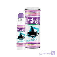 ادوتویلت زنانه شی She مدل نیویورک new york حجم 50 میلی لیتر ا eau de toilette she for women model is from new york 50ml