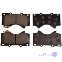 لنت ترمز جلو تویوتا جنیون پارتس مدل YZZR2-04465 ا Toyota Genuine Parts 04465-YZZR2 Front Brake Pad