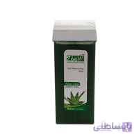 موم خشابی زوم آپ مدل آلوئه ورا حجم 100 گرم ا Aloe vera zoom up wax volume 100 g