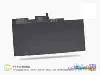 باتری 3 سلولی CS03XL لپ تاپ اچ پی EliteBook 755 G4