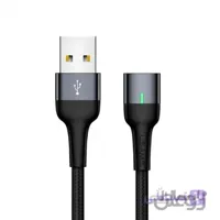 کابل تبدیل USB به microUSB  یوسامز مدل US-SJ328 طول 1 متر