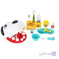 اسباب بازی ست دندانپزشکی سگ 17 تکه بوا Bowa