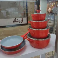 سرویس 10 پارچه کلاسیک خطی عروس