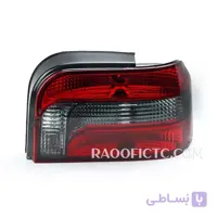 خطر عقب پراید ۱۳۱ فورسان قرمز دودی