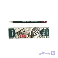 مداد طراحی آریا 3B (بسته 3 عددی)