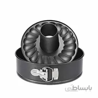قالب کمربندی کیک گرد شیفون دار دو حالته QUID مدل 26 سانتی متر نچسب کف جدا شونده