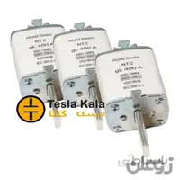 مجموعه سه تایی فیوز کاردی 200 تا 400 آمپر gG/gL پیچاز الکتریک NT2