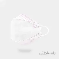 ماسک سه بعدی ۳D پرو سفید صورتی دوازده رو هشت (هف) بسته سلفونی ۱۰ عددی