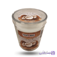 شمع لیوانی معطر مدل coconut کد 0113