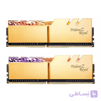 رم جی اسکیل Trident Z Royal Gold 64GB 32GBx2 3200MHz CL16