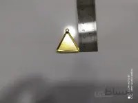 قاب برنجی گردنبند مدل 4