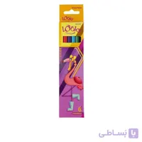 مداد رنگی 6 رنگ لوکی