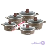 قابلمه ۱۲پارچه زیو کاسرول Z-7850