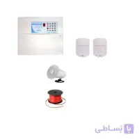 پکیج دزدگیر اماکن با سیم مدل فایواستار سیم کارتی و تلفنیFS206H66