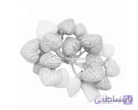 ریسه ال ای دی مدل قلب تو پر زرد طول ۳ متر