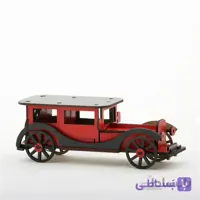 ماشین طرح کلاسیک #1711 ا این ماشین از جنس چوب با دوام ساخته شده و با ظرافت طراحی شده که جزئیات کار رو افزایش میده،این خودروی چوبی ماکت کوچکی از خودروهای کلاسیک قدیمی میباشد