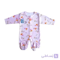 لباس سرهمی نوزادی بی بی سان طرح خرگوش و خرس