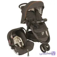 کالسکه کریر Graco مدل Fast 3 Bowtiebear
