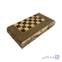 صفحه شطرنج و تخته نرد خاتم کاری طول 40 سانتی متر کد TNK-7