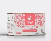 مخلوط چای سبز و رزماری و گل محمدی کیسه ای نیوشا