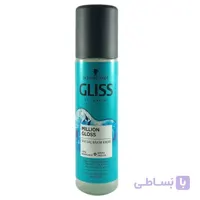 اسپری دو فاز مو مدل میلیون گلوس گلیس حجم 200 میل ا million gloss Two-phase hair spray gliss کد 365734
