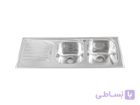 سینک توکار مدل ds129 درسا لگن راست