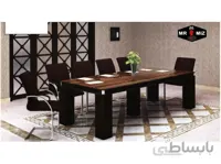 میز کنفرانس ده نفره پایه قوطی کد d257