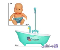 اسباب بازی عروسک حمام کودک baby doll bath