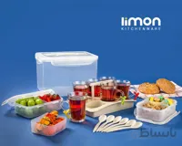سرویس چای و صبحانه خوری 6 نفره مسافرتی لیمون وانیلی