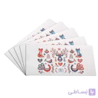 پاکت نامه 5 عددی مدل روباه