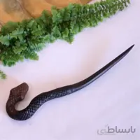 استیک مو دست ساز طرح مار افعی ا Handmade Viper Snake Hair Stick