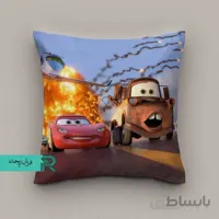 کوسن مخمل طرح ماشین ها
