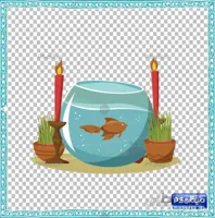 وکتور تنگ ماهی نوروز