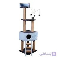 اسکرچر، لانه، جای خواب و درخت گربه مدل نارگیل برند کدیپک ا Kedipek Cat Scratcher Nargil Model
