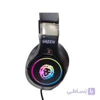 هدفون بازی حرفه ای K10 RGB برند گرین لاین