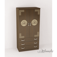 کمد 2 درب 3 کشو طبقه ای