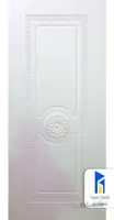 درب اتاق خواب سفید PVC-M203