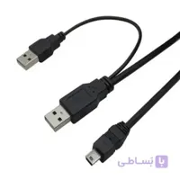 کابل هارد USB مدل 25N طول 0.8 متر