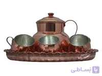 ست پارچ و لیوان مسی