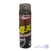 اسپری فوم براق کننده تایر خودرو گتسان GETSUN مدل 4X Tire foam