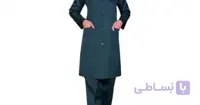 روپوش و ست زنانه 4 تکه اتاق عمل سبز تیره