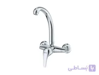 شیر آشپزخانه دیواری اطلس کروم شودر ا Atlas Chrome Wall Kitchen