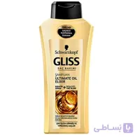 شامپو ترمیم کننده مو گلیس مدل ULTIMATE OIL ELIXIR ، حجم 500 میلی لیتر ا Gliss hair repair shampoo model ULTIMATE OIL ELIXIR, volume 500 ml کد 567001
