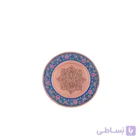 بشقاب ساده مس و پرداز