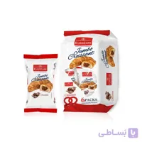کیک شکلاتی یورو کروسان بسته 6 عددی