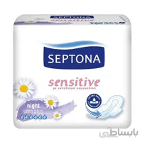 نوار بهداشتي سپتونا قطر نازک مدل Night Sensitive ا Septona Night Sensitive Sanitary Pad