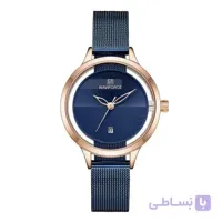 ساعت مچی عقربه ای زنانه نیوی فورس مدل NF5014L -RG-BE