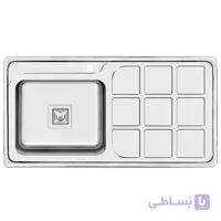سینک ظرفشویی توکار کد 7034 کن ا 7034