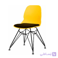 صندلی کندو پایه ایفلی چرم دار مدل K530L بنیزان